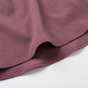 Shorts plissés taille haute pour femme, couleur unie, cordon de serrage, taille élastique, décontracté, pour l'été, en mousseline de soie - Product Image 6