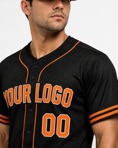 Uniforme de baseball personnalisé pour hommes, maillot à manches courtes sublimé, pantalon blanc, vêtements d'été respirants, logo sur le devant - Product Image 6