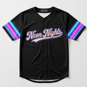 Camiseta de béisbol de élite, uniforme deportivo transpirable personalizado para equipos, ropa deportiva profesional, EE. UU., Europa, MALUZA INDUSTRIES - Product Image 1