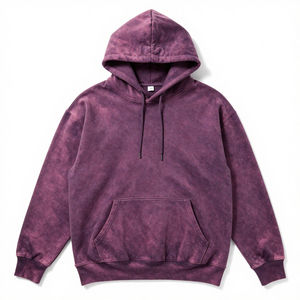 Sudadera con Capucha Extra Grande para Hombre, Estilo Vintage, 450GSM, 100% Algodón, Transpirable y Resistente al Viento, Diseño Forrado, Corte Cuadrado - Product Image 6