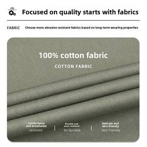 Ensemble de vêtements de travail d'été 100 % coton à manches longues, personnalisé, pour électriciens et mécaniciens, avec protection contre les risques électriques - Product Image 5