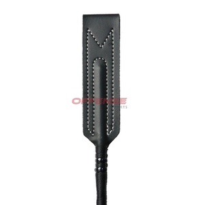 Fouets d'équitation légers en cuir multicolore et acier inoxydable, accessoires pour sports équestres - Product Image 3