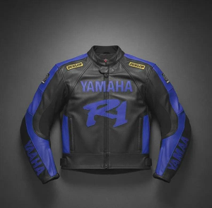 Men’s Ramaha Cowhide Leather <b>Racing</b> <b>Jacket</b>/Chaqueta MotoCP Style CE Level 2 Armor Motorcycle Track Riding Protective Gear CE - Product Image 2