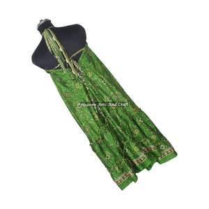 Nuevo Vestido Bohemio de Diseñador para Mujer, Estilo Boho, Hecho con Seda de Sari Reciclada, Vestido de Verano Elegante para Mujer, Vestido de Noche sin Mangas - Product Image 5