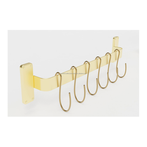 Fabricants indiens de crochets de décoration murale design en métal noir pour tissu et accessoires pour la maison et la salle de bain par Ambience Lifestyle - Product Image 2