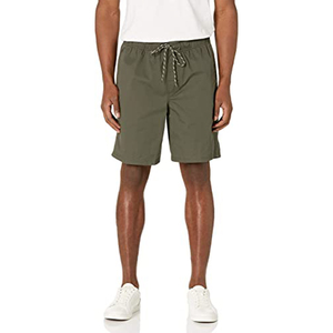 Maillot de bain d'été pour hommes, short de plage à taille élastique avec cordon de serrage, tissu léger à séchage rapide - Product Image 1