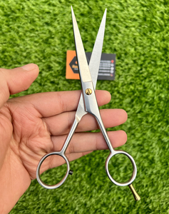 Ciseaux de barbier de qualité supérieure, en acier inoxydable, légers, pour droitiers, ciseaux de coupe de cheveux, fournitures de salon de coiffure - Product Image 3