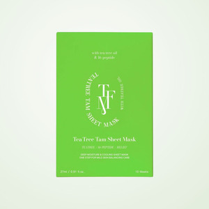 Masque liftant pour le visage Tapomi Tea Tree Tam Sheet Mask 1 boîte de 10 masques en feuille - Product Image 5