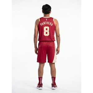 Ensemble short et maillot de basket personnalisé pour homme, coupe professionnelle, 100 % polyester, uniforme sublimé pour tenue d'équipe estivale, OEM disponible - Product Image 2