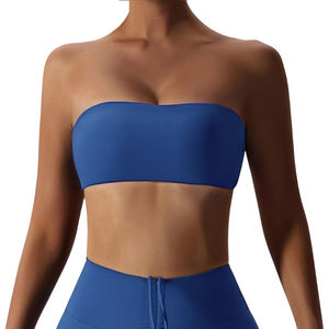 Sujetador Deportivo para Mujer, Ropa de Fitness y Yoga, Alta Sujeción, Sin Costuras, Cómodo, Transpirable, Elástico, Sin Varillas, para Gimnasio, Entrenamiento, Ropa Deportiva Activa - Product Image 2