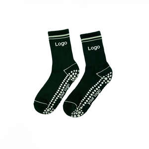 Calcetines de Yoga Antideslizantes Personalizados para Mujeres y Niñas, Colores Personalizados, Logotipo, Rayas Jacquard, Calcetines Gruesos de Pilates, Suministro al por Mayor - Product Image 3