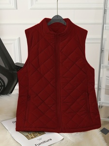 Minimalist Plain Men Hooded Puffer <b>Vest</b> <b>Thermal</b> Heat Lining Winter Bodywarmer - Product Image 1