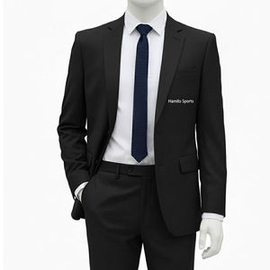 Traje de Hombre Más Popular para el Trabajo, Traje Cruzado Profesional, Ropa Elegante y Delgada para Ocasiones de Negocios - Product Image 4