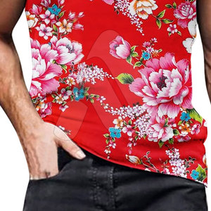 Chemises imprimées pour hommes, streetwear, haute qualité, manches courtes, 100% coton, écologiques, respirantes - Product Image 4