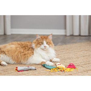 Juguete Interactivo para Mascotas, Ratón de Peluche de 14.5 cm/25 cm con Movimiento - Product Image 2