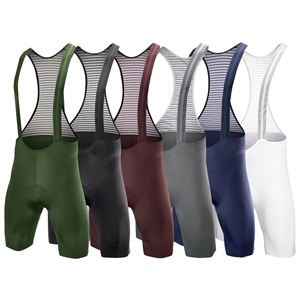 Pantalones Cortos de Ciclismo de Alto Rendimiento para Hombre, Talla Grande, Transpirables, con Tirantes de Malla, Secado Rápido, Acolchados, Antichoque, Compresión Profesional - Product Image 3