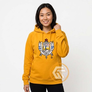 GREEK TREASURES เสื้อฮู้ดผ้าฟลีซคอตตอนฤดูหนาวแบบกำหนดเอง Sigma Gamma Rho น้ำหนัก 500 กรัม ปักโลโก้ด้านหน้า เป็นมิตรกับสิ่งแวดล้อม ระบายอากาศได้ดี - Product Image 4