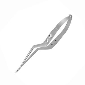 Micro-ciseaux Castroviejo en acier inoxydable, instrument chirurgical manuel de microchirurgie, coupe de précision, CE ISO OEM Java Surgical - Product Image 5