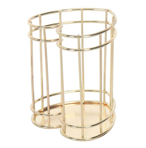 Support à stylos en métal argenté, organisateur de stylos et de marqueurs, porte-crayons pour étudiants, fabriqué en Inde, vente en gros 2024 - Product Image 1