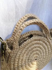 Handmade Round Shape Jute <b>Bag</b> Stylish Eco Friendly Tote <b>Bag</b> for Women - Product Image 3