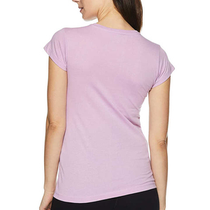 T-shirt d'été 100 % coton pour femmes, collection 2026, vente en gros, meilleure vente, impression de logo personnalisé, respirant, séchage rapide - Product Image 2