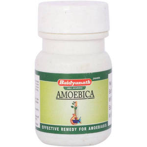 Tabletas Ayurvédicas Baidyanath Amoebica 25tab, Extracto Herbal Silvestre Líquido y Sólido, Grado Alimenticio, Bienestar, Salud - Product Image 3