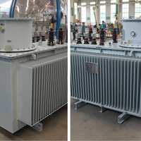 Transformateur de distribution 630 kVA avec commutateur de branche sous charge, transformateur abaisseur de tension 11 kV vers 0,4 kV, conforme à la norme IEC