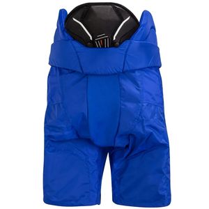 Shorts de hockey sur glace rembourrés pour femmes, noir et bleu, avec ceinture de protection, pantalon de sport athlétique, vêtements de performance - Product Image 2