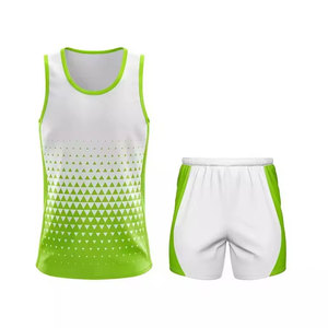 Uniforme de Atletismo STORM WEAR OEM, Suministro de Fábrica OEM ODM, Impresión por Sublimación Completa, Uniforme de Atletismo de Secado Rápido, Poliéster - Product Image 3