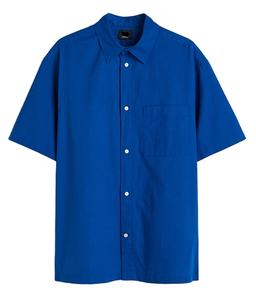 Listo Stock Camisas casuales de algodón de media manga para hombres Calidad Premium Transpirable Franela suave Alta tendencia Loose Fit Medio cuello - Product Image 6