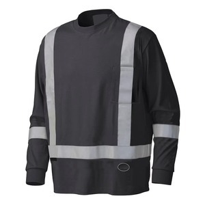 Wholesale Mangoes Fashion Eco-Friendly Safety Reflective ANSI Class 3 Waterproof <b>High</b> Visibility <b>Shirts</b> Customized Logo/Color - Product Image 3
