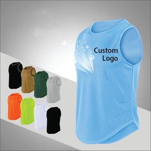 เสื้อกล้ามออกกำลังกายผู้ชายไซส์ XL สวมใส่สบาย ดีไซน์ใหม่ ผลิตจากโพลีเอสเตอร์ เหมาะสำหรับการเพาะกายและการวิ่ง - Product Image 3