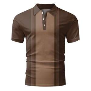 Plus Size Men's Solid Canvas Breathable Short Sleeve for Shirts Wholesale Comfortable - Product Image 1
