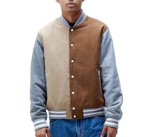 Baseball Letterman Varsity Jacket Haute Qualité Patchwork Couleur Hommes Laine Varsity Jacket Letterman Laine Collage - Product Image 1