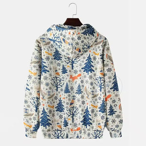 Sudadera con Capucha de Invierno de Alta Calidad, Diseño Casual, Sublimada, con Forro Polar Transpirable y Ecológico, con Bolsillos - Product Image 2