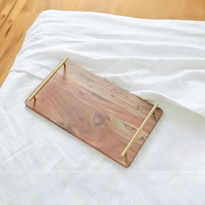 ถาดเสิร์ฟกาแฟไม้ – ถาดตกแต่งบ้านแบบสั่งทำพิเศษ - Product Image 2