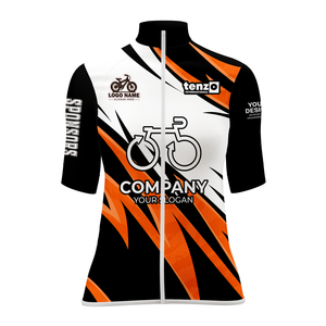 Jersey de Ciclismo para Mujer, Sublimado, Transpirable, de Secado Rápido, Manga Corta, Cierre Completo, 100% Poliéster, Fabricante de Exportación OEM ODM - Product Image 3