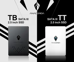 Anacomda mỏng 2.5 "TB 1920GB SATA III 3D TLC NAND flash chơi game nội bộ ổ đĩa trạng thái rắn SSD