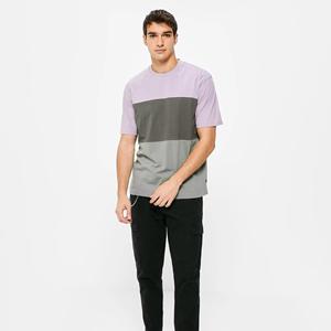 Camisetas Personalizadas al por Mayor para Hombre, 100% Algodón, Tejido de Punto, Cuello Alto, Manga Corta, Impresión Serigráfica de Alta Calidad - Product Image 4