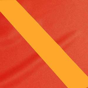 Polo en tricot à manches courtes rayé orange et rouge pour homme, coupe décontractée - Product Image 6