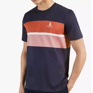 T-shirt pour homme à manches courtes, respirant, léger, écologique, col rond, coupe classique, 100% coton, vente flash, prix bas - Product Image 3