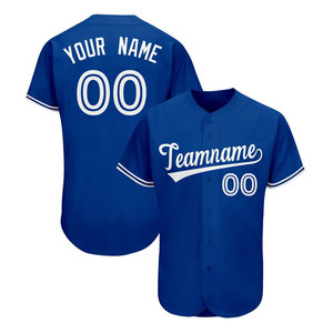 Men's Customizable Softball Baseball Jersey Customized Team Name OEM Service Unique Design Breathable Quick Dry High Quality - Product Image 1