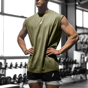 Sleeveless T-shirt Men Quick-drying Fitness Bodybuilding Shirt Male Fashion Basketball Vest <b>Mesh</b> Breathable Summer Gym Tank Men - Product Image 5