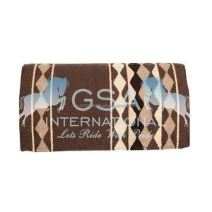 Manta para Silla de Montar Western 100% Lana de Nueva Zelanda para equitación y entrenamiento disponible en tamaño y color personalizables - Product Image 3