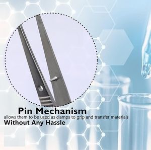 Pinzas Profesionales para Vértebrae Irisoides |   Puntas Curvas Dentadas de Primera Calidad |   Acero Inoxidable Quirúrgico Reutilizable |   Certificado CE - Product Image 4