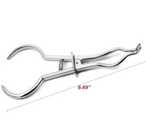 Pinzas de Alta Calidad para Dique de Goma Ortodóntico de Acero Inoxidable, Clase I, con Certificación CE - Product Image 3