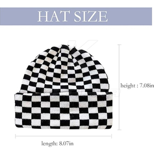 Gorros de Punto Unisex de Alta Calidad para Invierno, Cómodos, 100% Acrílicos, Ajustables, para Uso en Exteriores - Product Image 3