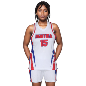 Uniforme de Baloncesto Personalizado para Mujer, Compresión Ajustada, Transpirable, Uniformes de Baloncesto Ligeros para Mujer, Ropa Deportiva Femenina - Product Image 5