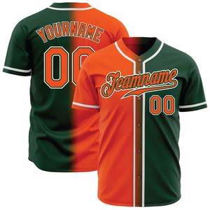 Nouveau maillot de softball orange personnalisé de designer, tissu premium, personnalisation du maillot, version joueur, maillot de sublimation personnalisé - Product Image 1