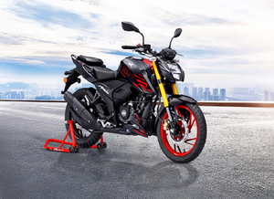 Motocyclette TVS "APACHE RTR 2004V" avec moteur de 200 cm³ et système ABS double. - Product Image 2